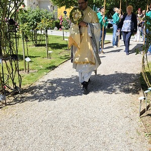 Prozession im Rosarium