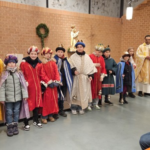 Sternsinger: gemeinsame Hl. Messe